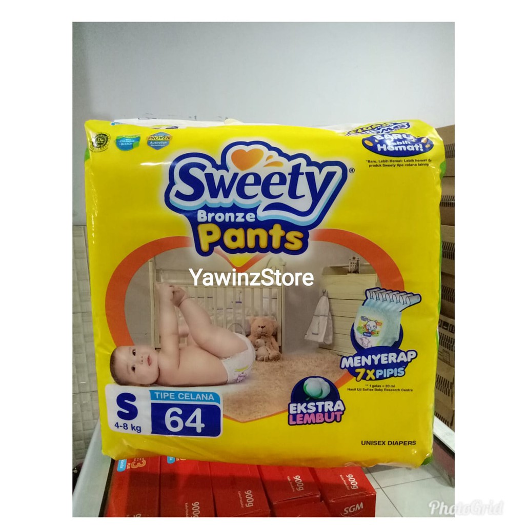 pampers sweety size s