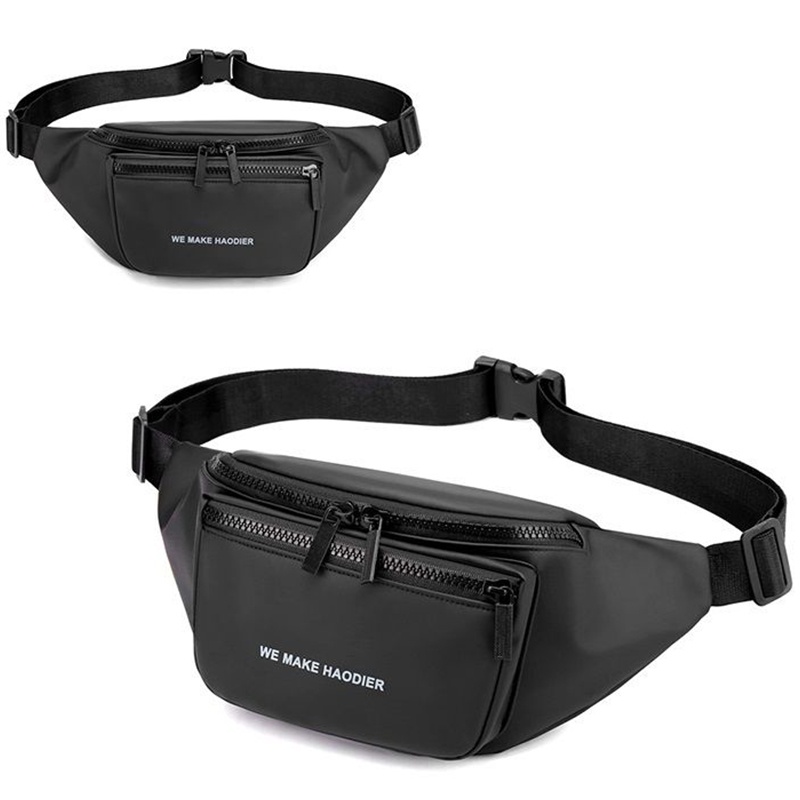 Tas Selempang Pria Waterproof Tas Pinggang Pria Import Original Waistbag Casual Tas Dada Cowok Dewasa