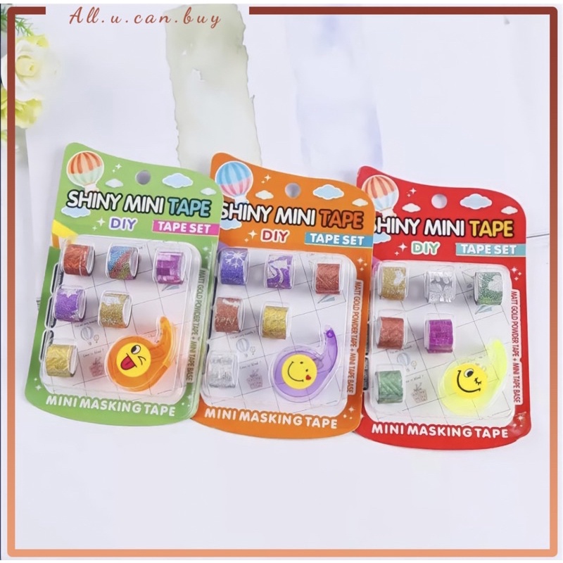 

Shiny mini tape diy warna 7in1