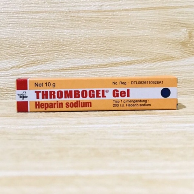 THROMBOGEL GEL 10g | Mengatasi Memar dan Memecahkan Pembekuan Darah