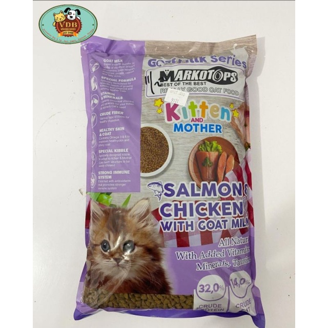 Markotop Kitten and Mother Salmon Chicken  1kg