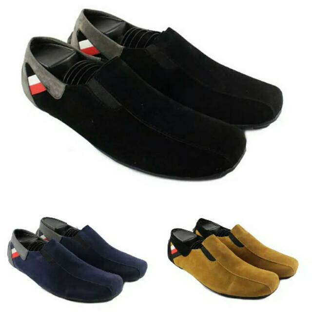 Sepatu Slip On Goodness Play Santai Nyaman Trendy Gaya Nongkrong Casual Fashion Slop Pria Size 39-43