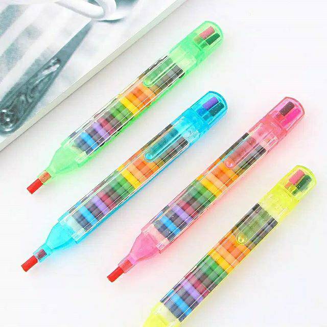 

Pensil pinsil warna bagus praktis 12in1 murah