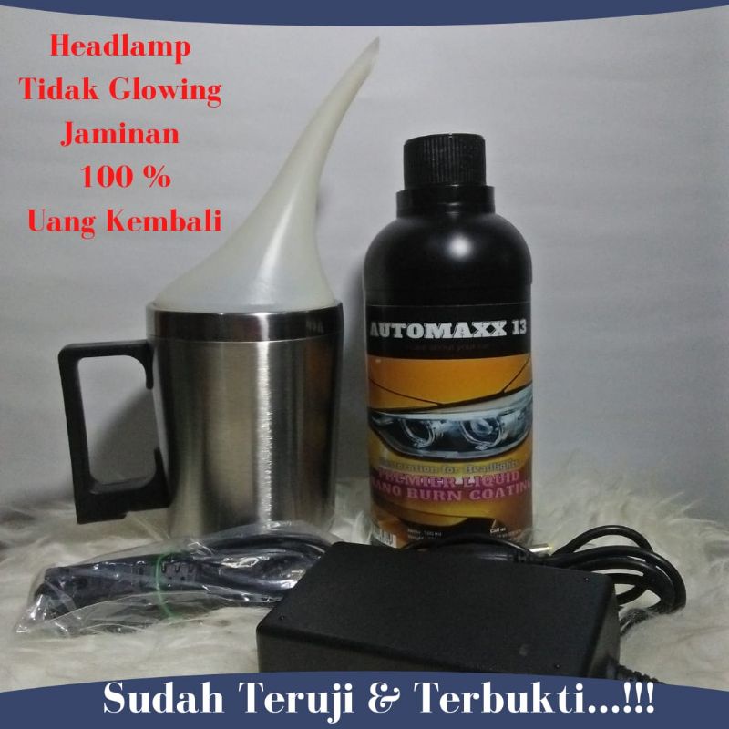 Jual Alat Nano Burn Coating Headlamp & Liquid premier nano Burn Coating
