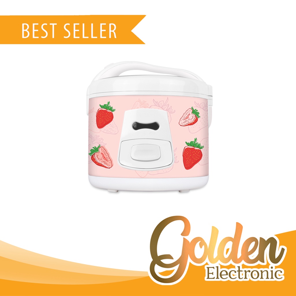 Magic Com Cosmos CRJ-3302 Rice Cooker Cosmos Strawberry Series 1.8 Liter CRJ3302