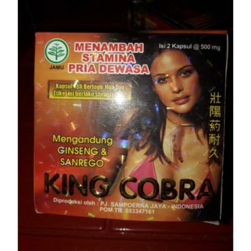 

jamu herbal kapsul king cobra