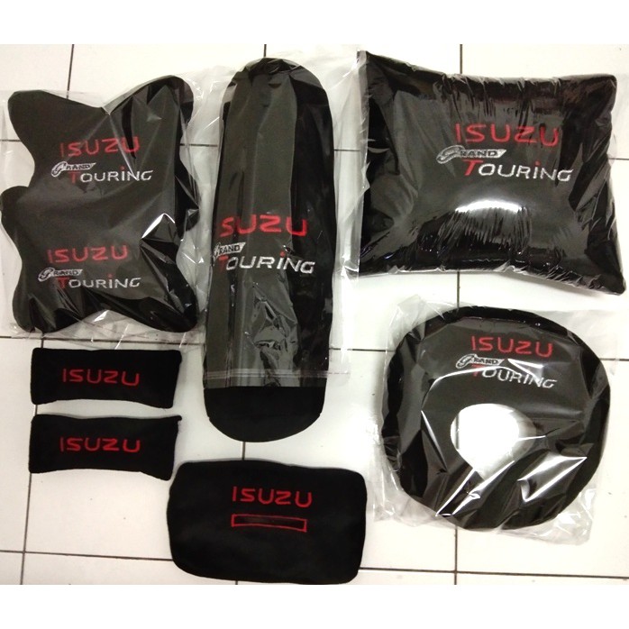 Variasi Bantal Mobil Isuzu Panther Grand Touring car set 6 in 1 Aksesoris interior