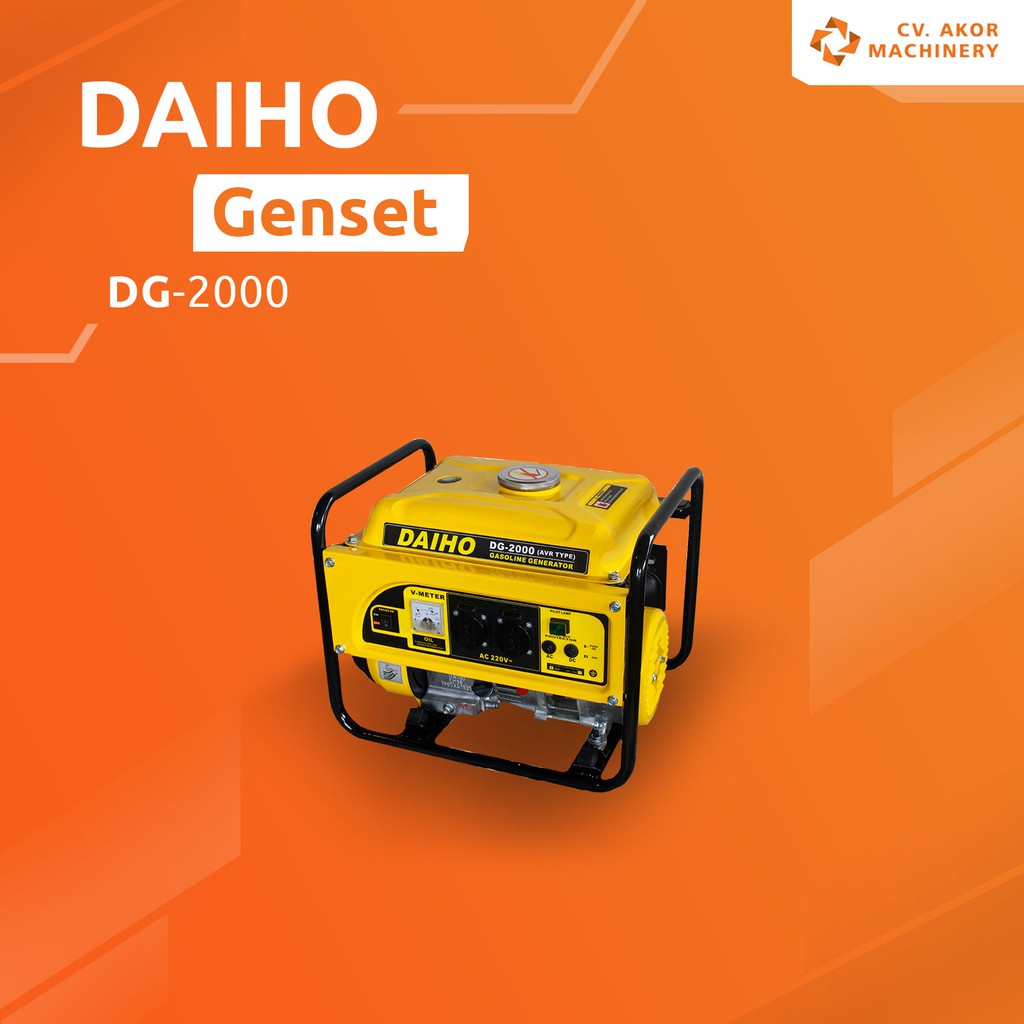 promo              Genset Bensin 1000 Watt DAIHO DG-2000