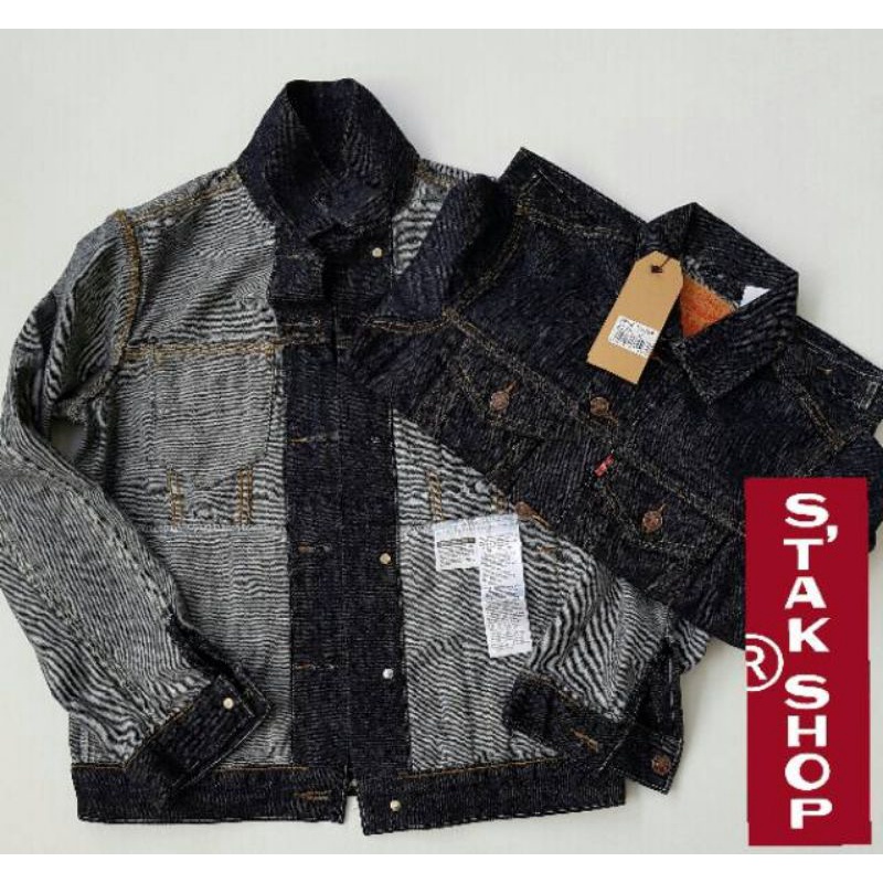 jaket jeans pria slimfit Levi's original import kualitas