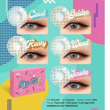 X2 FINESSE SOFTLENS 14,2 (DIAMETER KECIL)