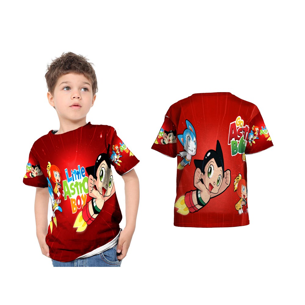 Kaos Baju Tshirt Anak Astro Boy Go Film Rtv Keren Shopee Indonesia