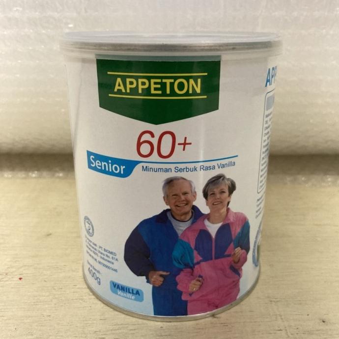

[COD] APPETON 60+ / Susu Lansia - Orang Tua (Vanilla) 400 Gram apeton 400r [COD]