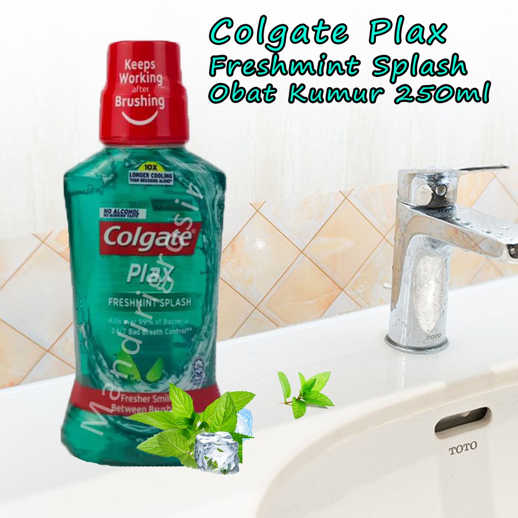 Obat Kumur *Colgate Plax * Peppermint Splash* 250ml