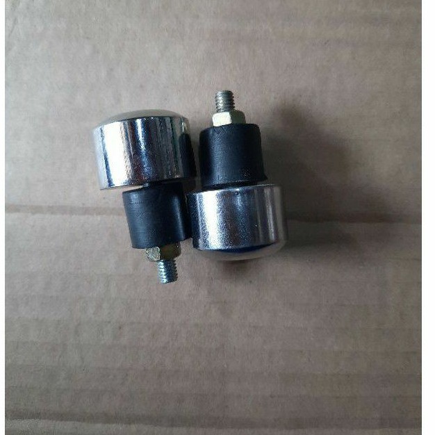 Jalu stang besi model supra krom hitam