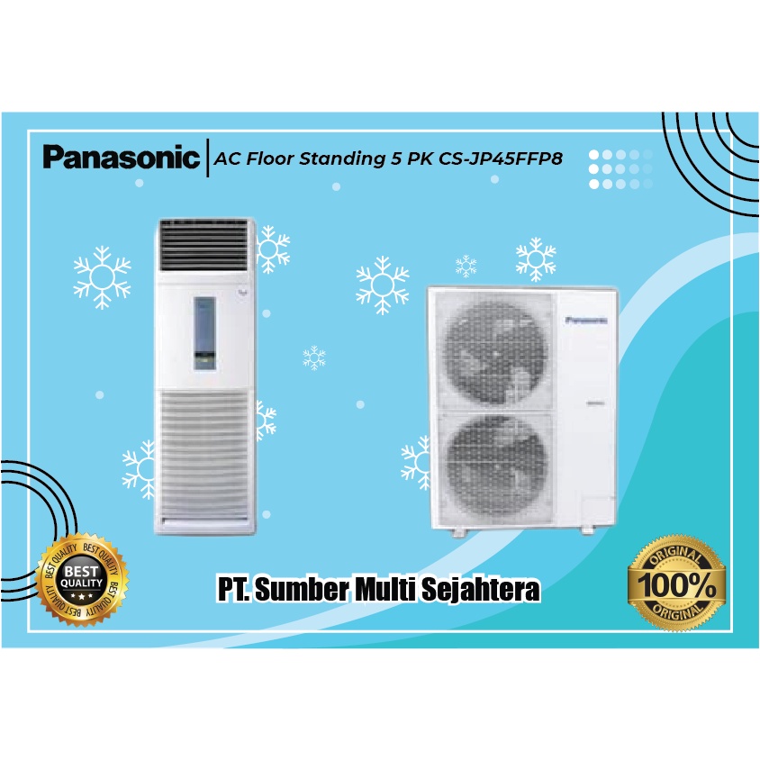 AC Panasonic Floor Standing 5 PK CS-JP45FFP8