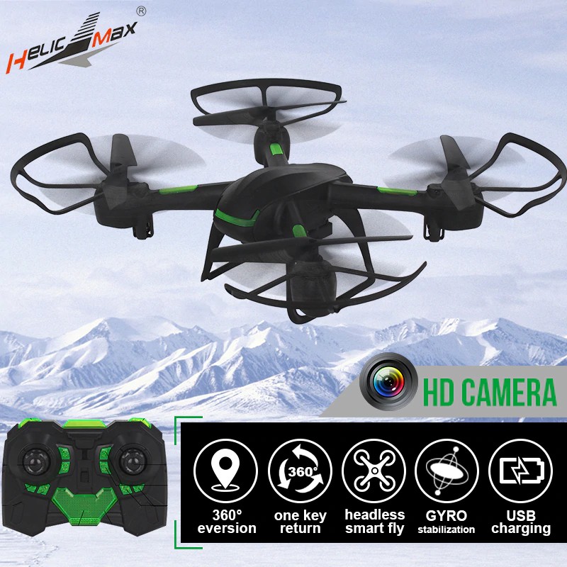 Import HeLICMax RC Quadcopter 1339 UAV Drone With Camera Helicopter Drone WiFi Transmission Phone