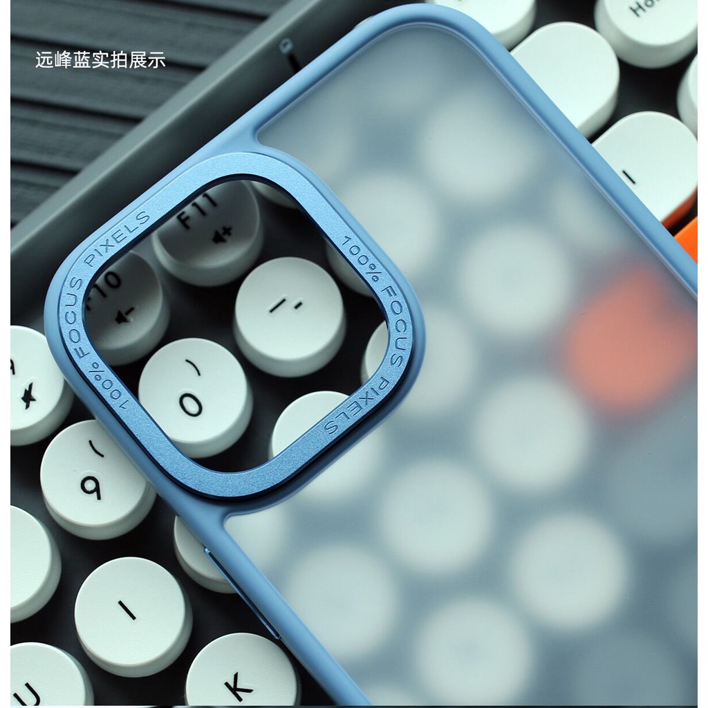 For iPhone High Quality Metal Matte Aluminum Lens + Aluminum Button 11 Pro Max 12 Pro Max 13 Pro Max Case