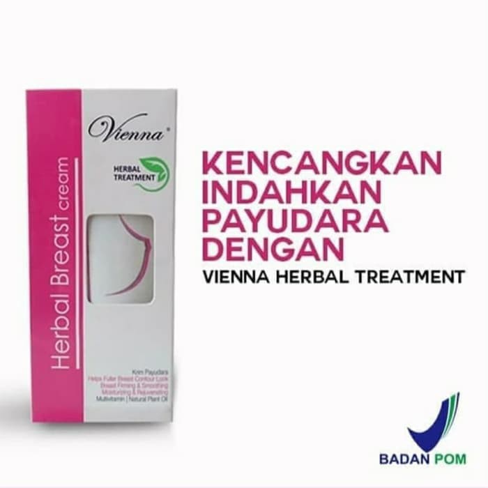 Vienna Herbal Breast Cream Original Bpom Cream Payudara Vienna Bpom Shopee Indonesia