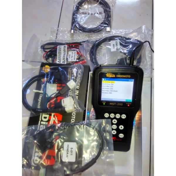scaner honda yamaha mst 200 mst 400 scanner HIDs fidt datalogger