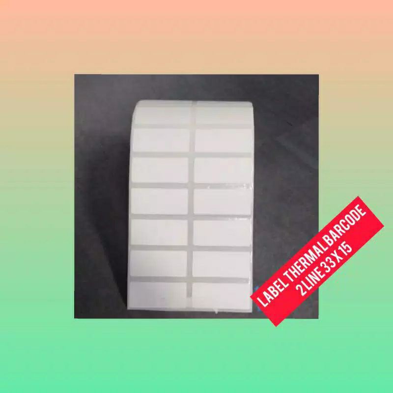 

Stiker Label Harga Barcode 33x15 2 kolom isi 2000 label
