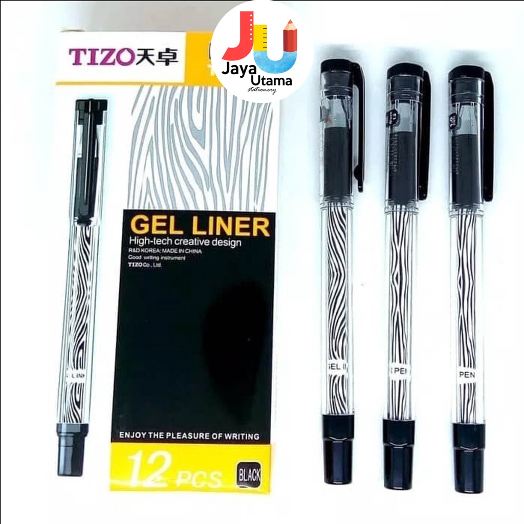 

Tizo Gel Pen Pulpen TG-340 1.0 mm