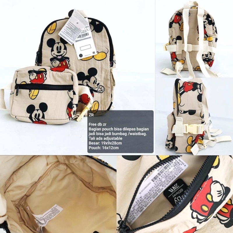 Tas Ransel MICKEY MOUSE