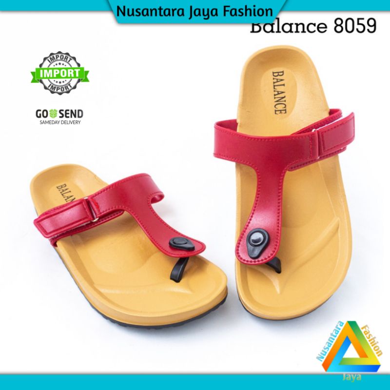 12.12 Sandal Wanita Terbaru - Sendal Wanita Kekinian - Sandal Wanita Balance 8059 1