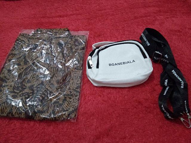 Baju Batik Lengan Pendek Motif Seno Rumput