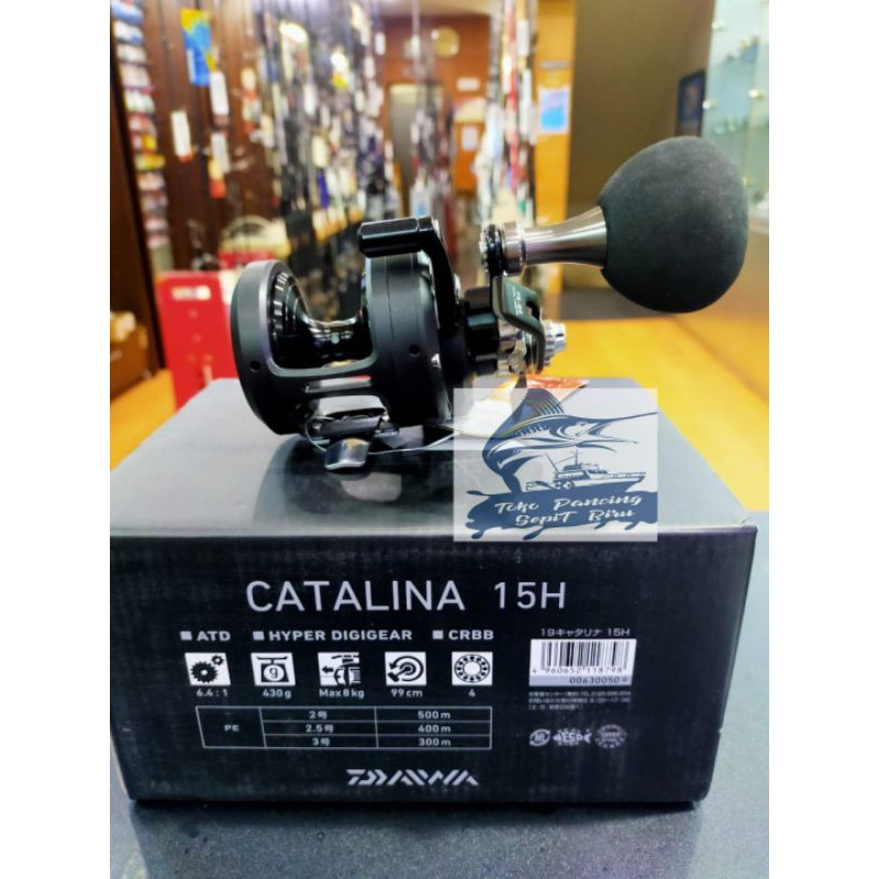Reel OH DAIWA CATALINA 15H HANDLE KANAN