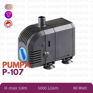 SUNSUN PUMPA P 107 / P107 Pompa Celup Kolam Ikan / Aquarium Ori 5000 lph / liter per jam