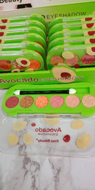 EYESHADOW KISS BEAUTY CLOUD PALETTE 6 WARNA No.87140 / 87210