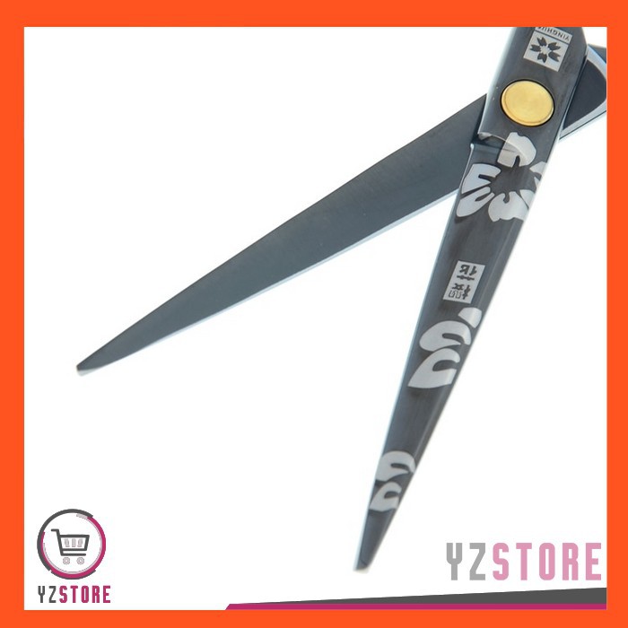 Gunting Flat Salon Rambut Model Sakura 6 Inch YZ67