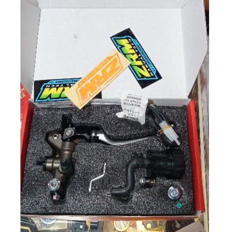 MASTER REM RCB RADIAL KANAN S1 14mm MASTER BRAKE PUMP S1 14 MM FORGED KANAN TITANIUM ORIGINAL