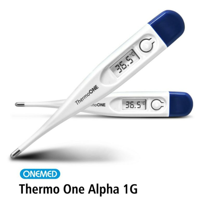 TERMOMETER DIGITAL ALPHA 1, 2, 3 THERMO ONE / ONEMED PENGUKUR SUHU BADAN BAYI /ALAT UKUR THERMOMETER