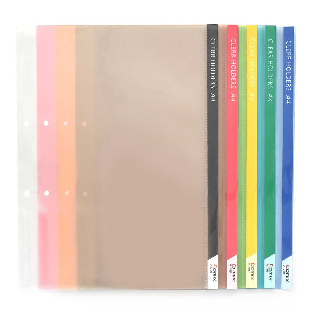 

Comix index clear holder A4 A1799