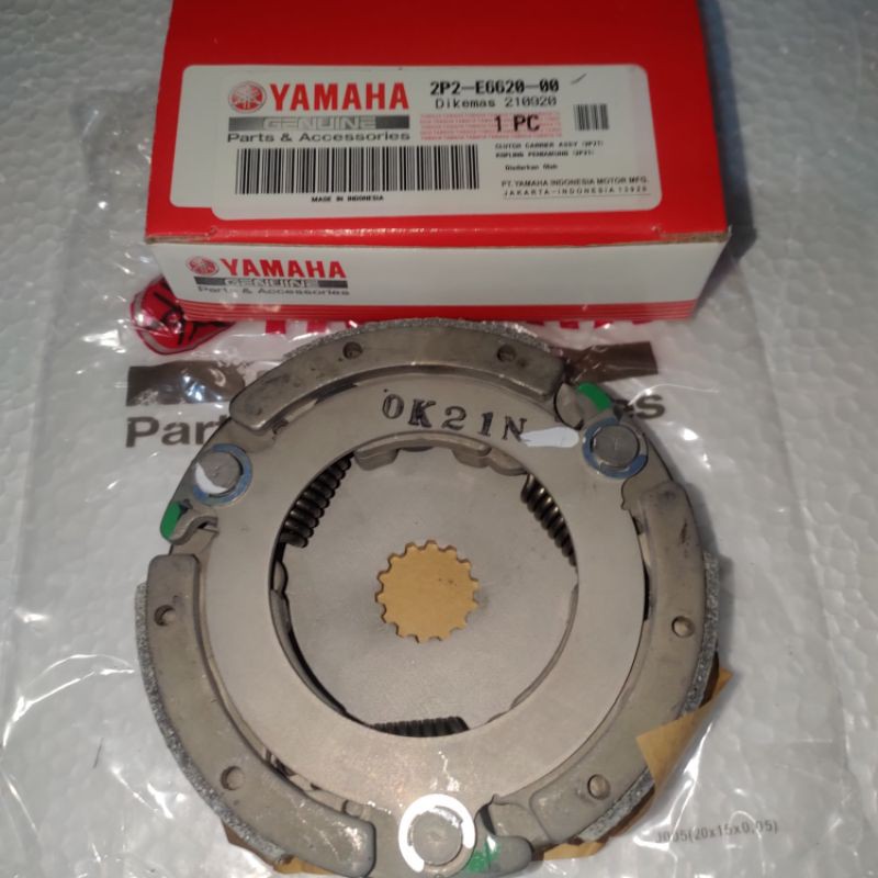 Kampas Otomatis Kopling Ganda Set Original Yamaha Jupiter Z 2007 - 2009 Burhan