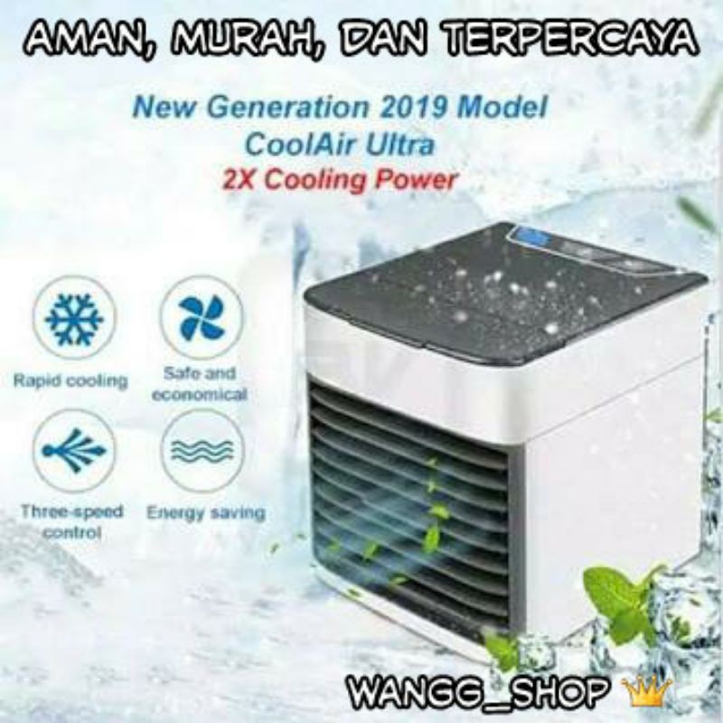 AC MINI AIR COOLER / AC PORTABLE KIPAS ANGIN PENDINGIN