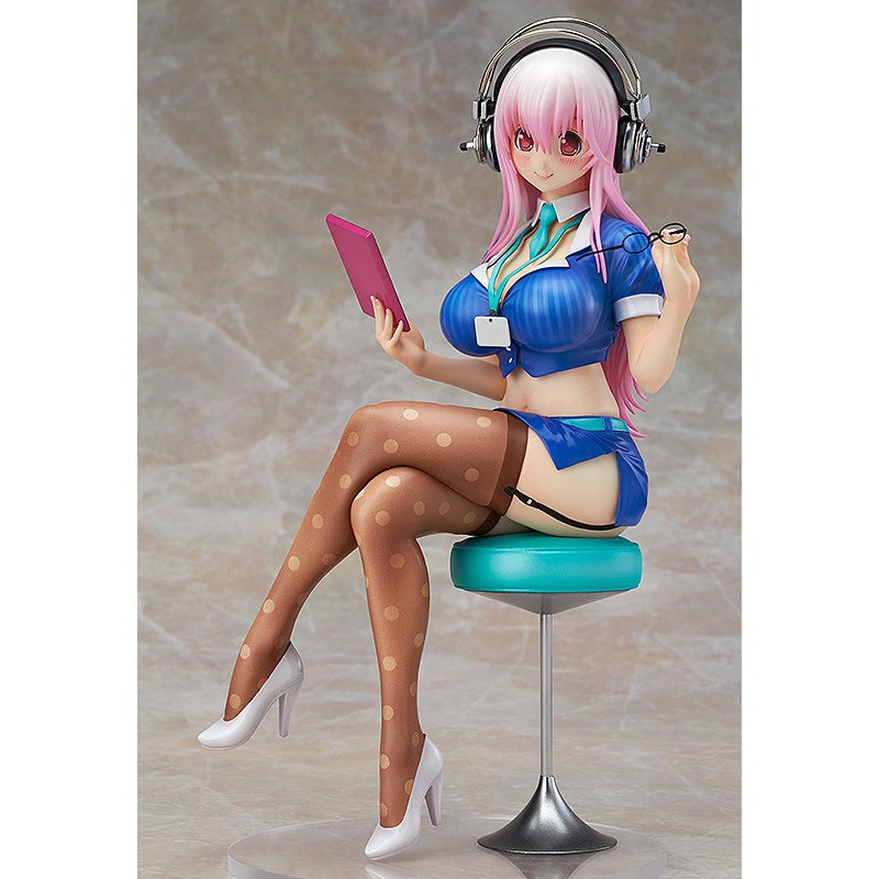 Super Sonico Office Lady Ver 1/7 PVC Figure - Super Sonico