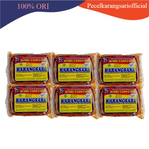 

Karangsari- 6 Bumbu Gado-gado Pedas 180 Gr