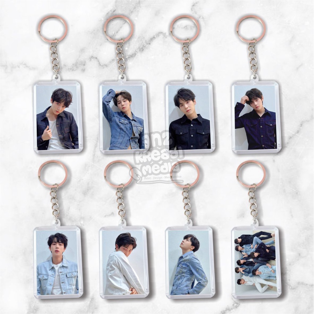 (READY STOCK) GANTUNGAN KUNCI AKRILIK - BTS TEAR R