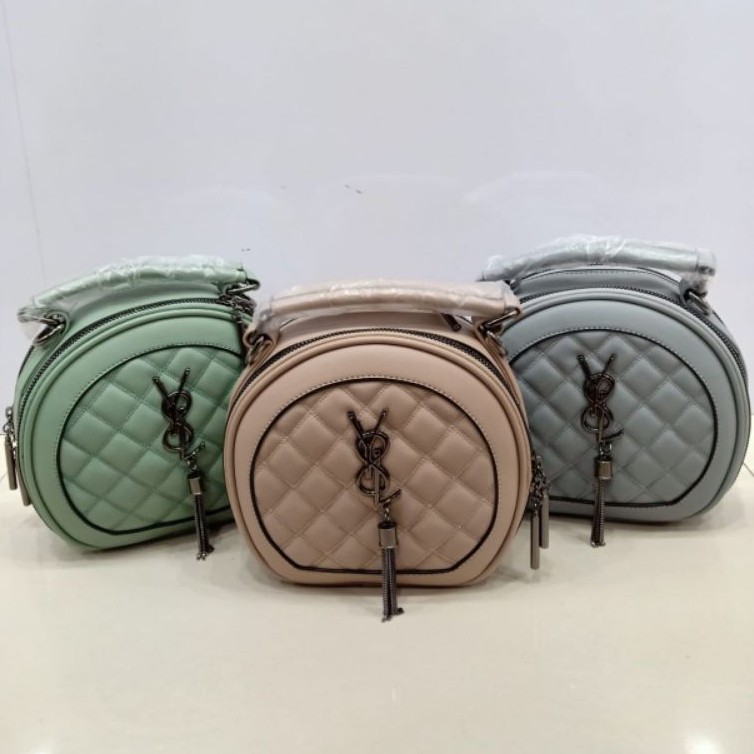 tas bulat ysl original import LIMITED EDITION