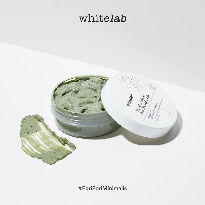 Whitelab Mugwort Pore Clarifying Mask - Whitelab Surabaya