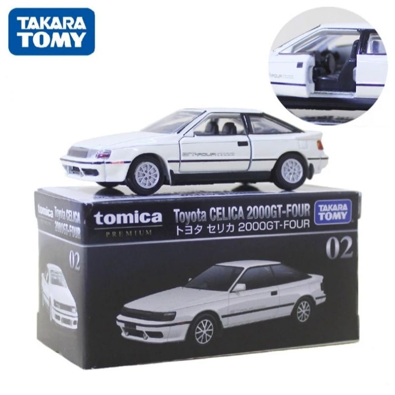 Tomica Premium No 02 Toyota CELICA 2000GT-FOUR TAKARA TOMY