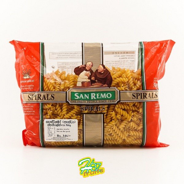 

San Remo Pasta Spirals 500 Gram