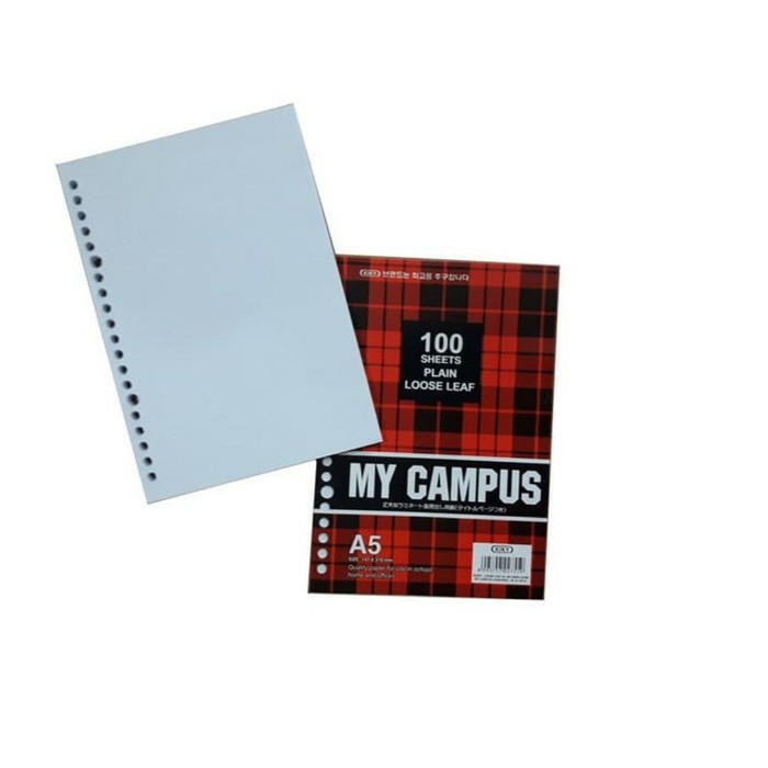 

Loose Leaf / Binder A5 polos 100 lembar kiky