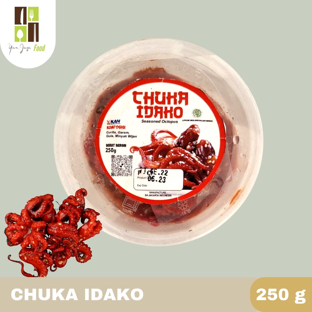 Chuka Idako Salad Baby Octopus Bayi Gurita Halal [250G/2KG]