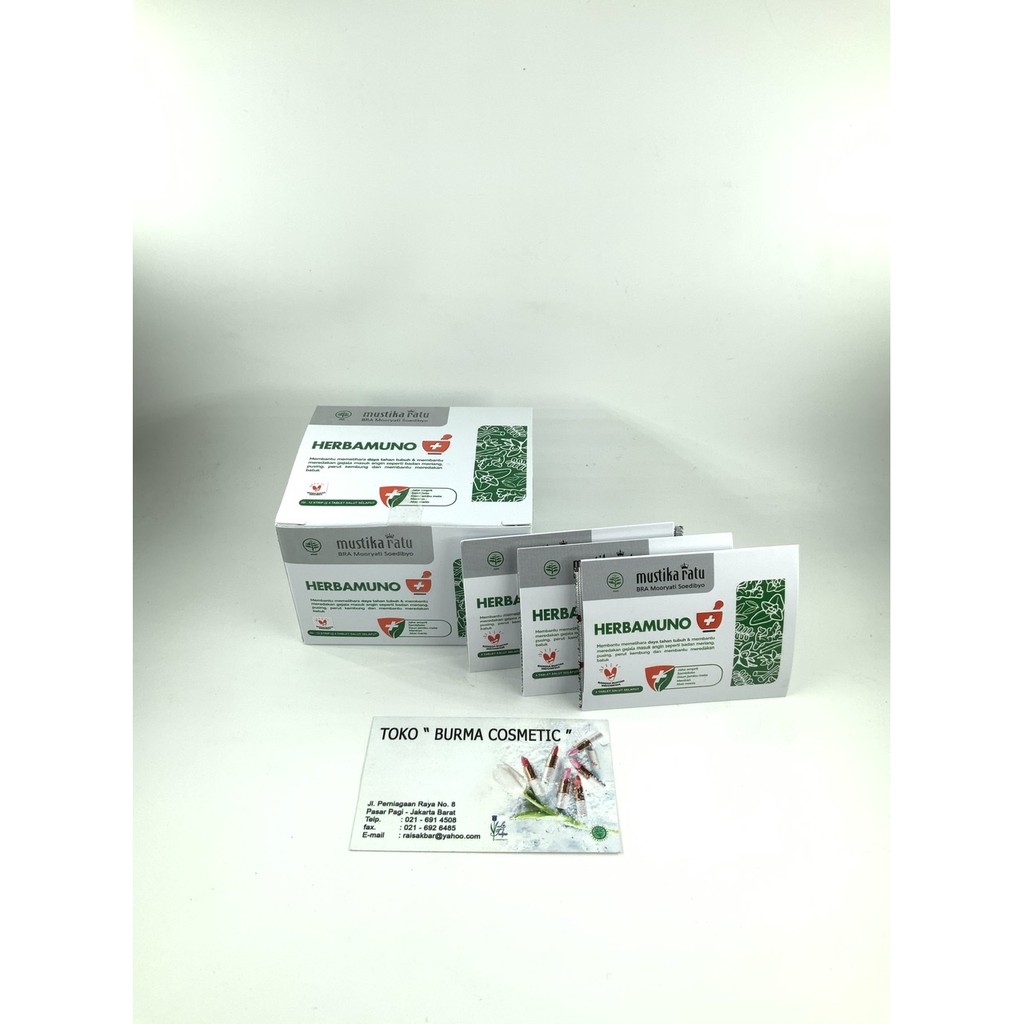 MUSTIKA RATU HERBAMUNO IMMUNE 12 STRIP (1BOX)
