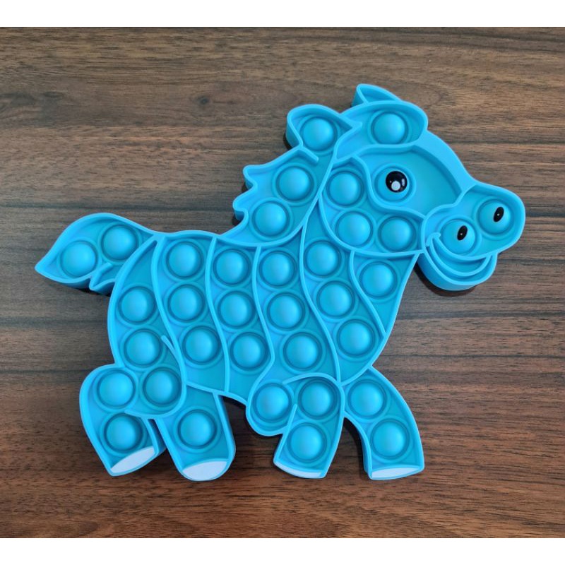 Pop It Fidged Toys Mainan TikTok Push Pop-Horse