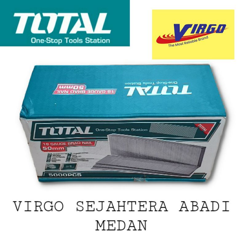 

TAC918501 ISI PAKU TEMBAK I 50mm AIR NAILER GUN STAPLES ANGIN 50 mm TOTAL