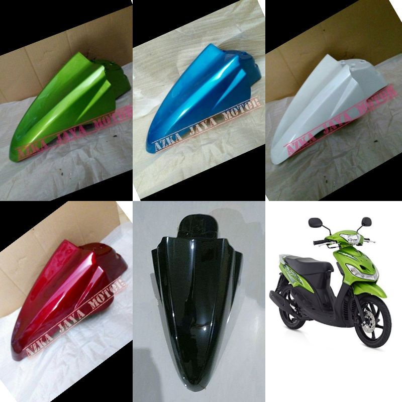 Jual Spakbor Depan Yamaha Mio Smile Mio Sporty Warna Hijau Merah Biru Putih Hitam